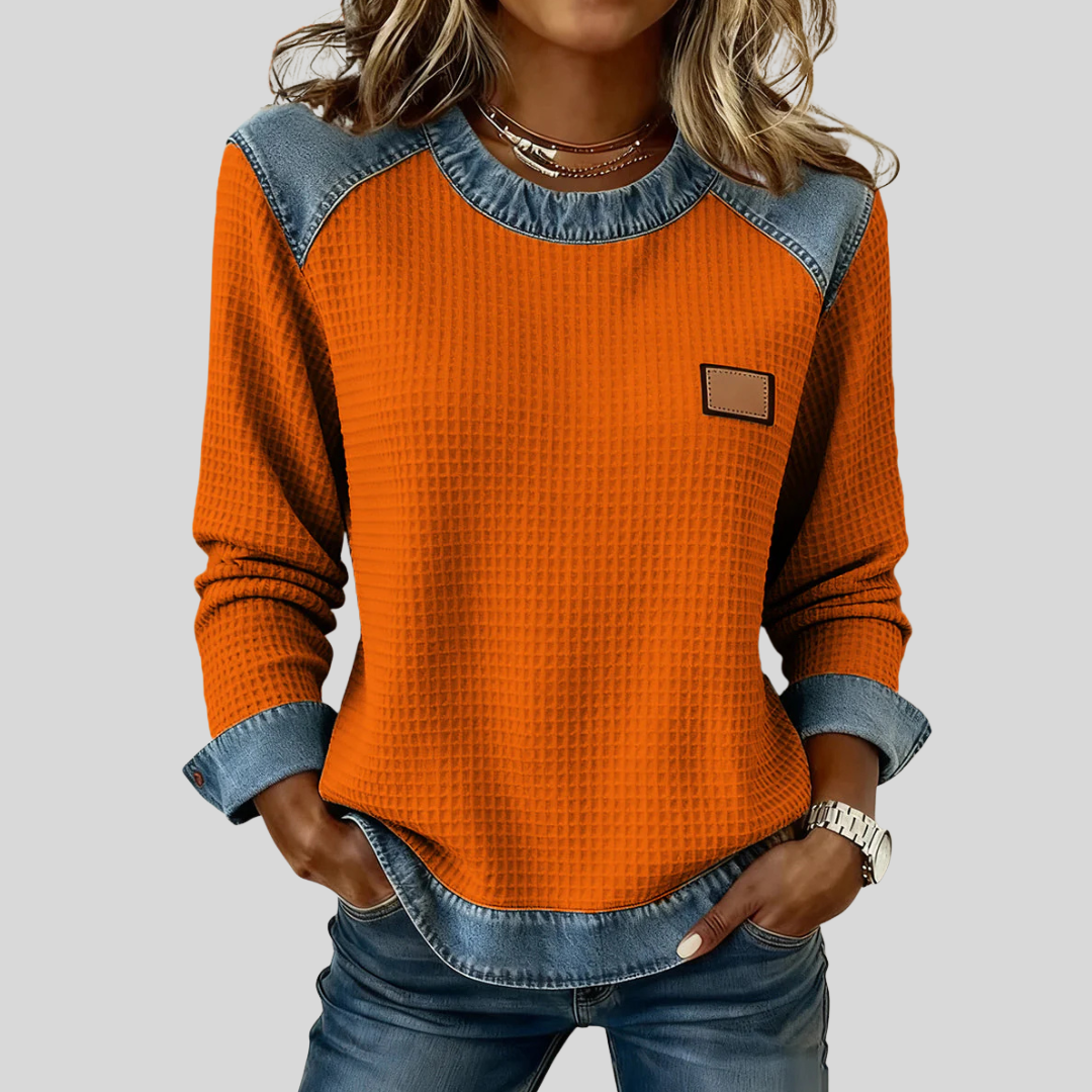 Diede | Sudadera Deportiva con Detalles en Contraste