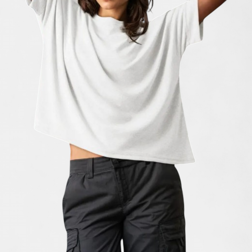 GEMMA™ – Camiseta de algodón relajada para el día a día