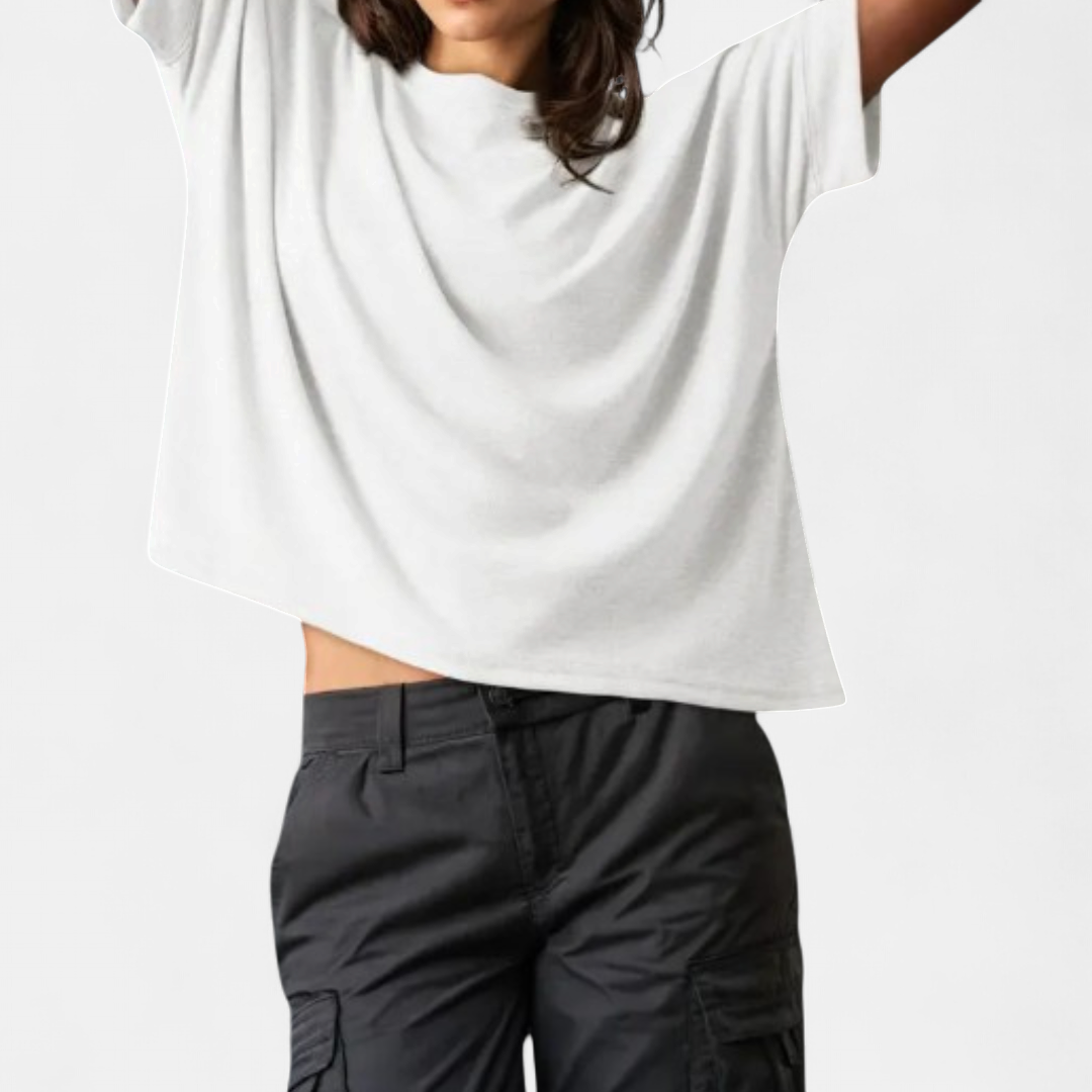 GEMMA™ – Camiseta de algodón relajada para el día a día