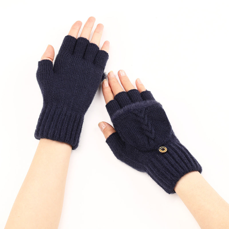 Guantes Cálidos de Color Liso