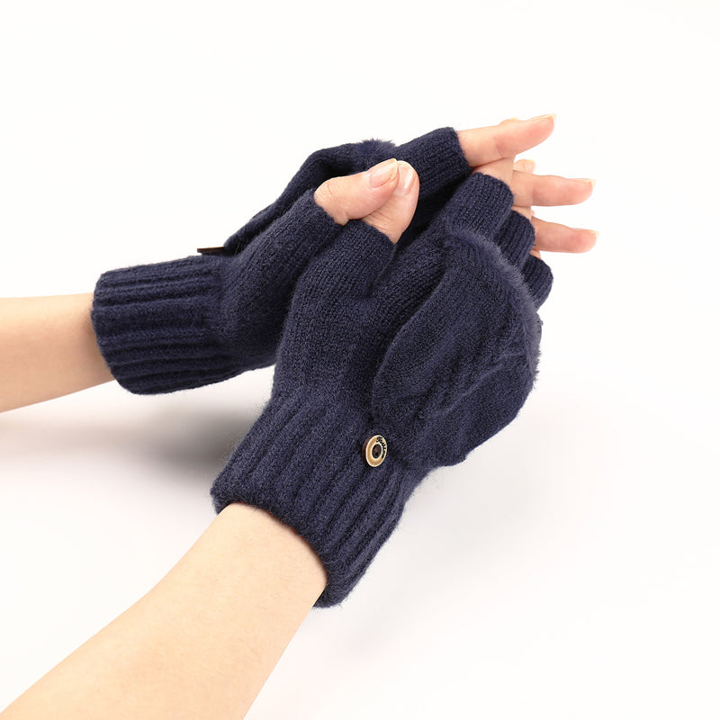 Guantes Cálidos de Color Liso