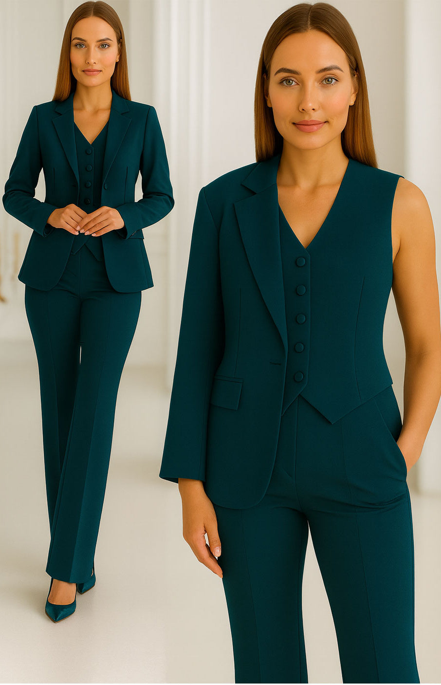 VALERIA CONJUNTO ELEGANTE DE 3 PIEZAS