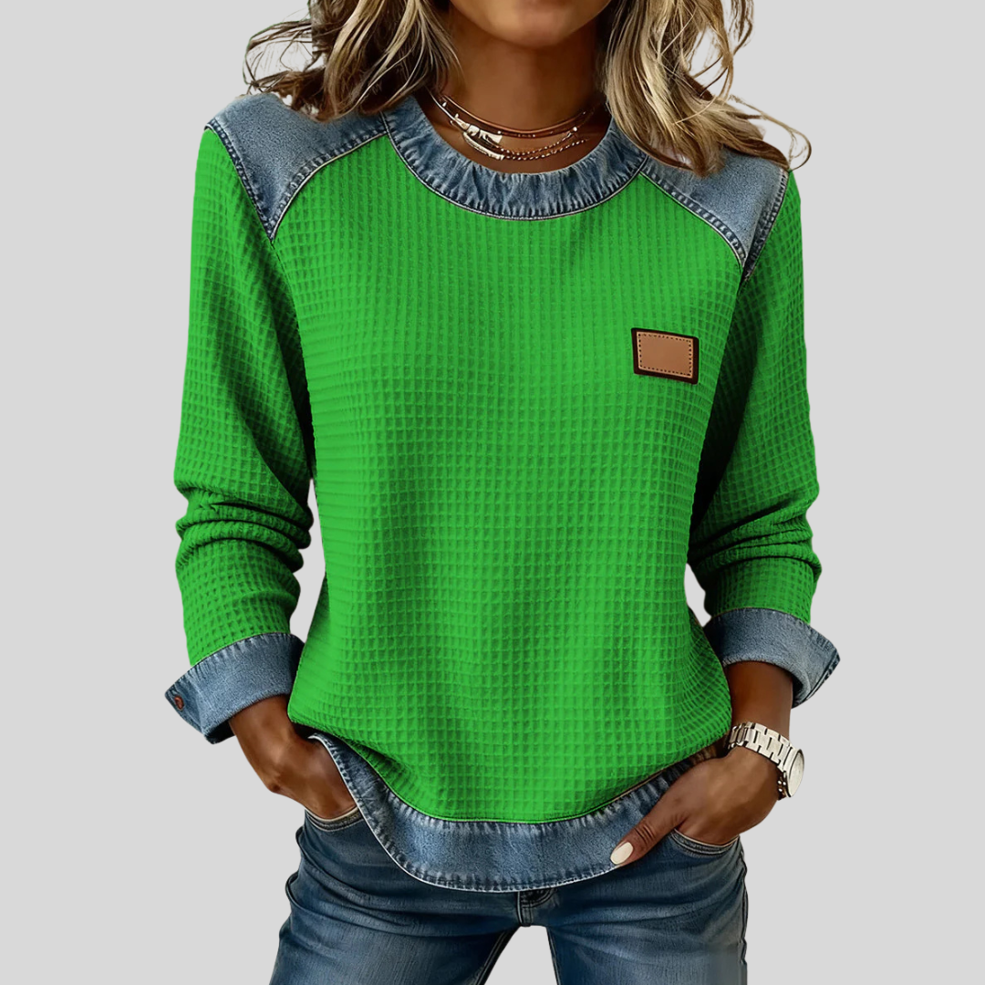 Diede | Sudadera Deportiva con Detalles en Contraste