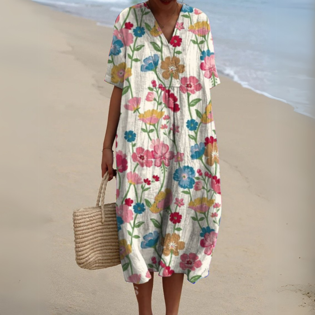 Isabella | Vestido de flores de verano