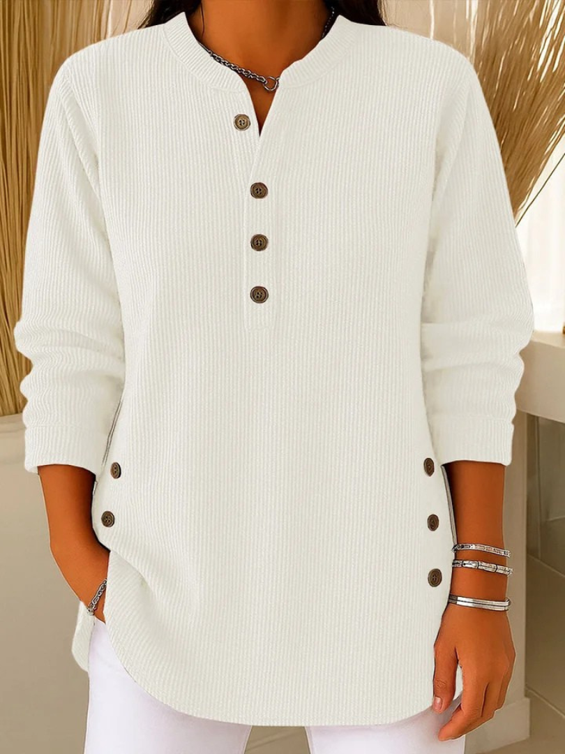 Neva | Túnica Henley con Botones