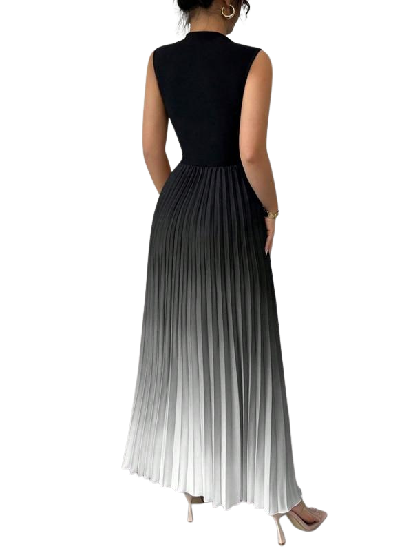 Camille™: elegante vestido de noche sin mangas degradado
