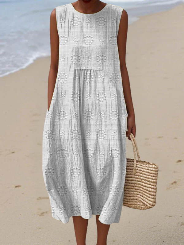 Lara | Vestido Midi Bordado