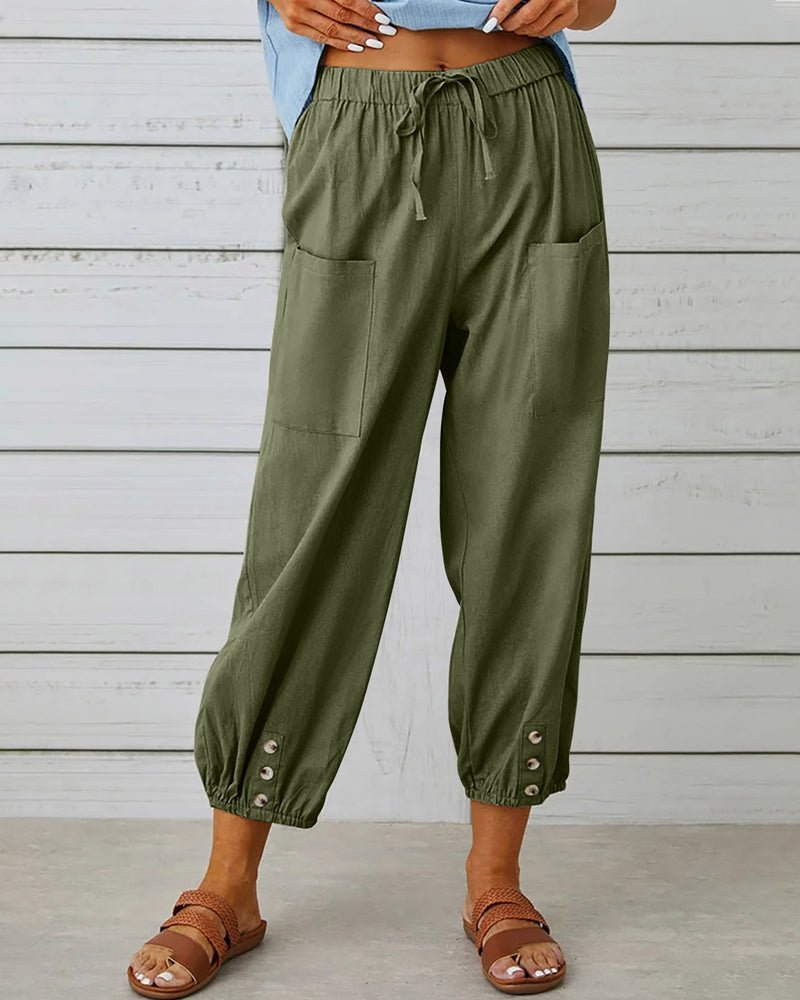 Elianna | Pantalón Chic de Cintura Alta