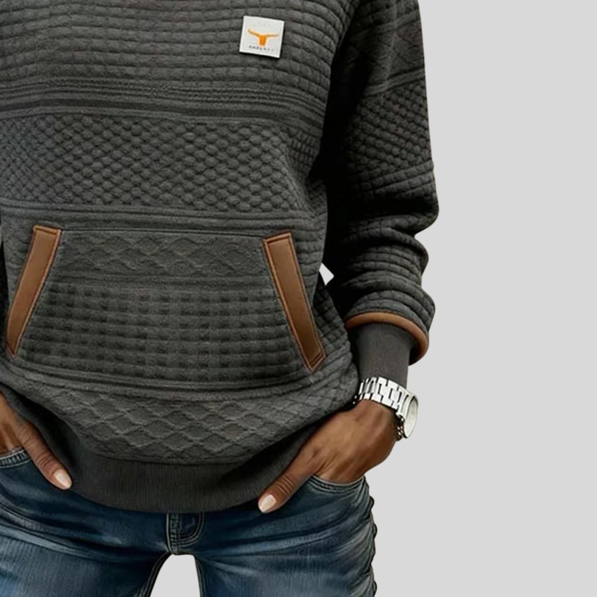 Roelie | Sudadera Suave Colorblock