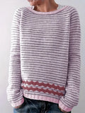Aubrey | Jersey de punto informal de rayas