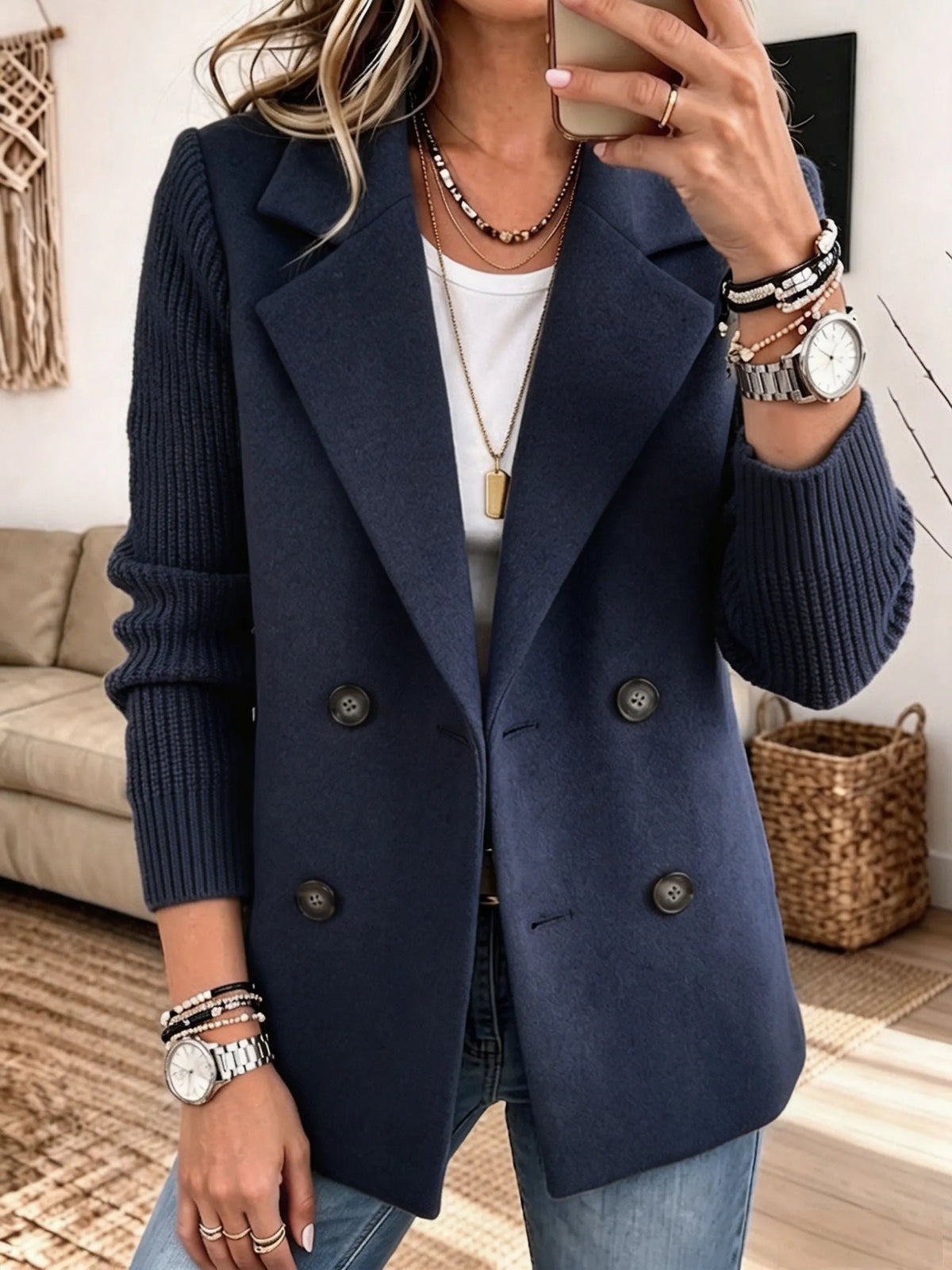 Blazer Carla - Azul