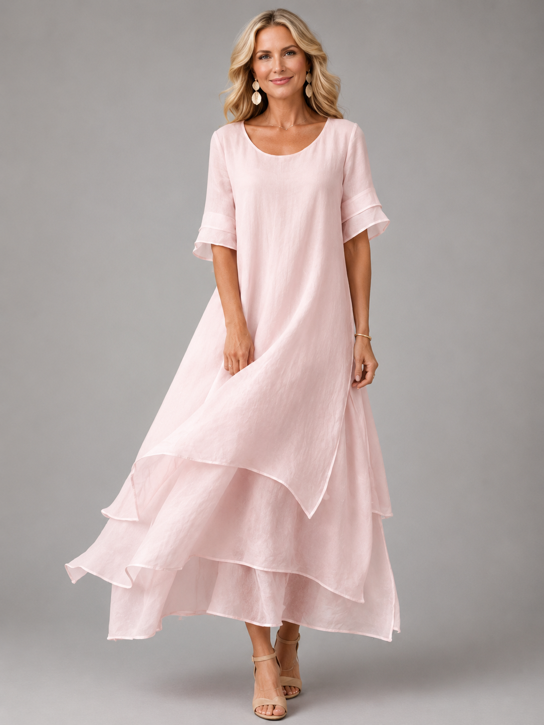 Liora | Vestido Maxi Flowing Grace