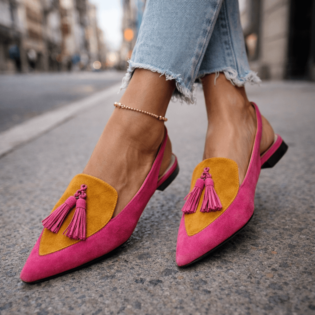 Élodie | Sandalias elegantes con borlas