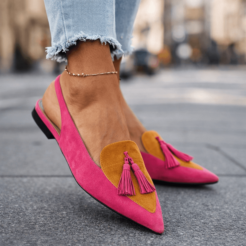 Élodie | Sandalias elegantes con borlas