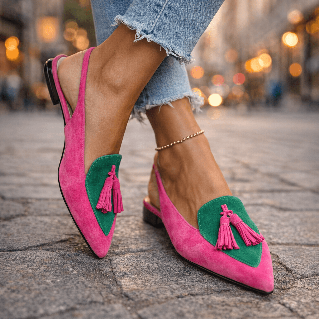 Élodie | Sandalias elegantes con borlas