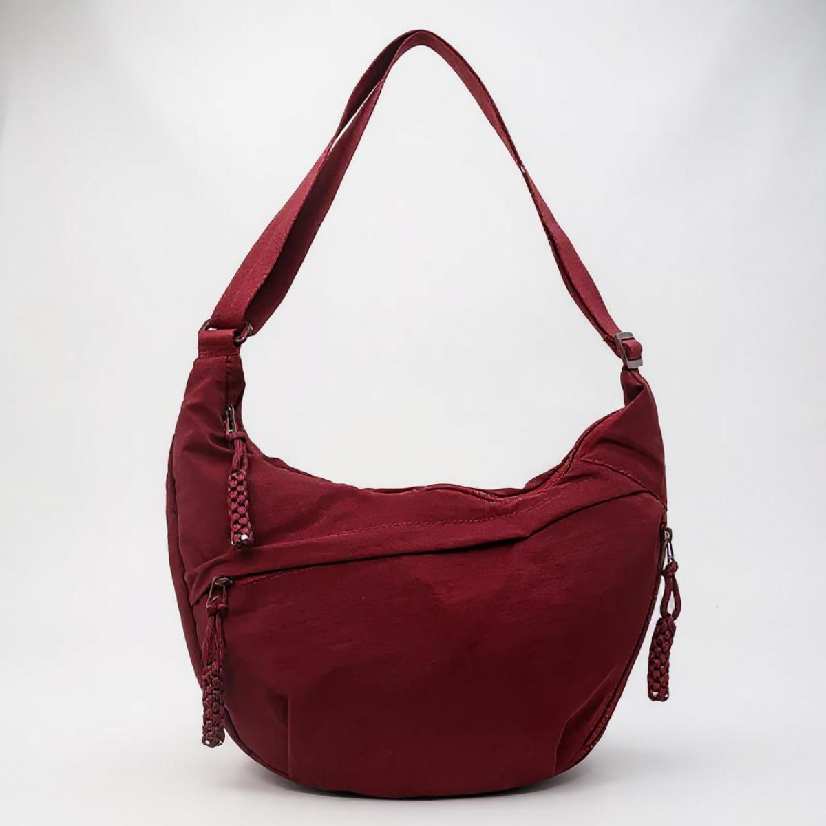 Serafina bolso de hombro burdeos
