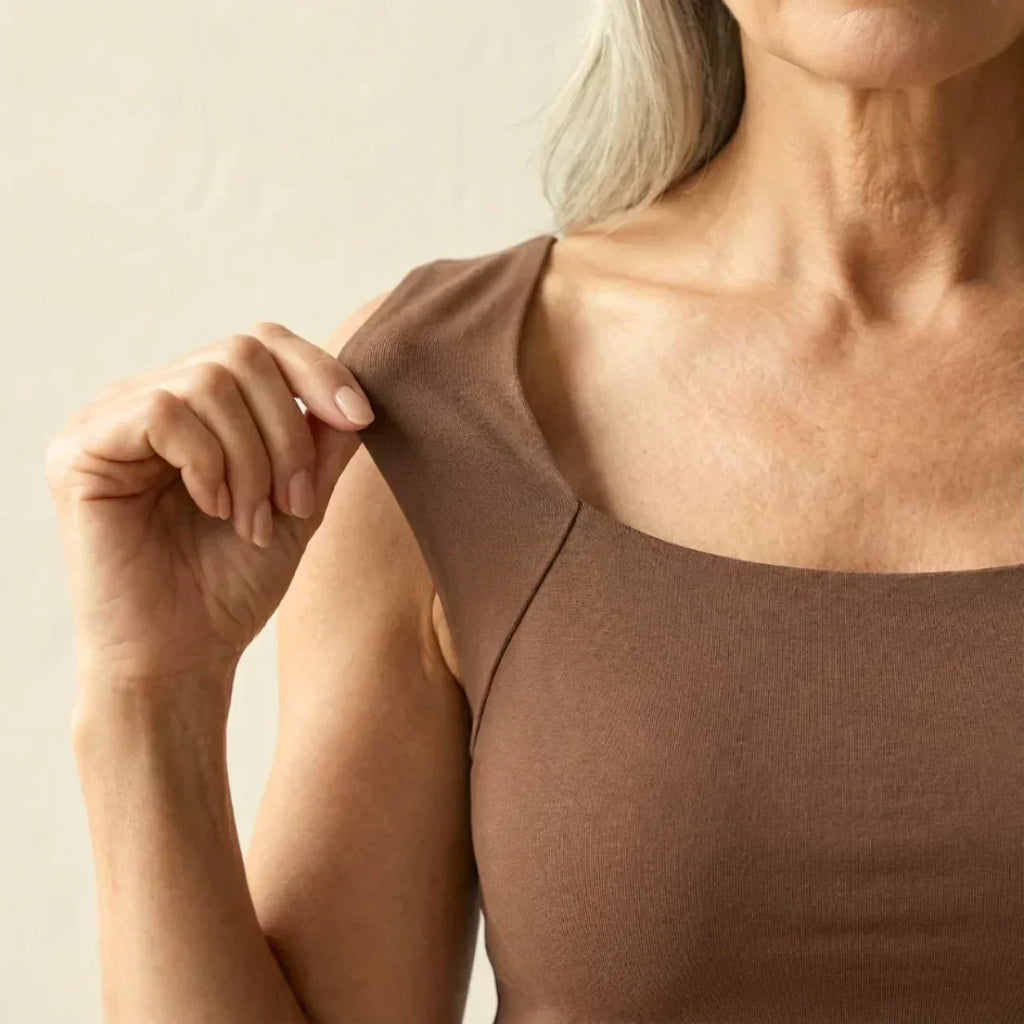 Roxanne | Camiseta de tirantes con sujetador incorporado