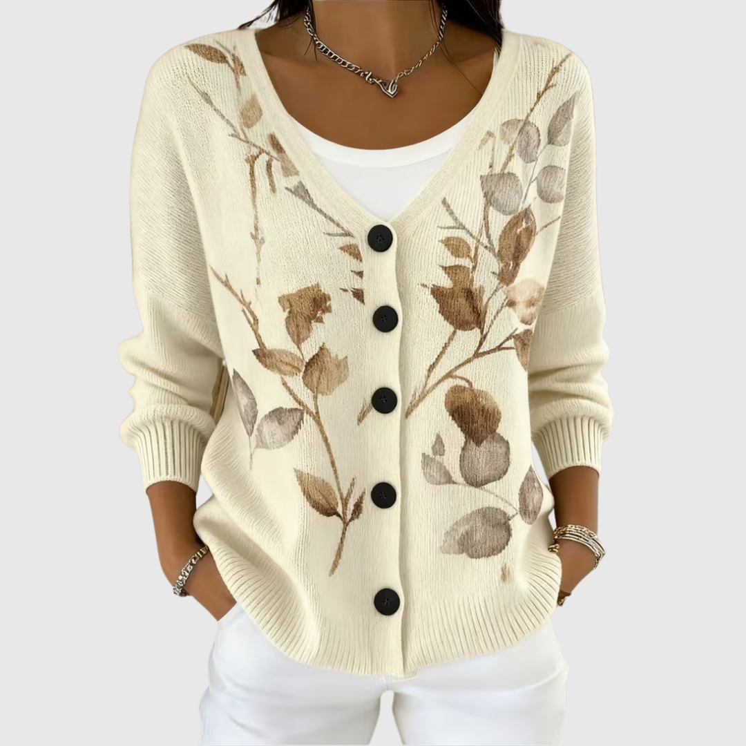 Patrizia, chaqueta de punto con botones