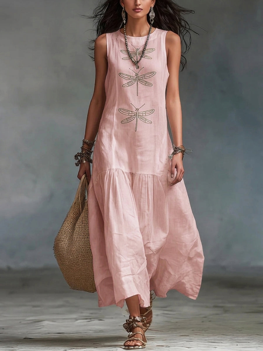 Geneva - Vestido maxi sin mangas