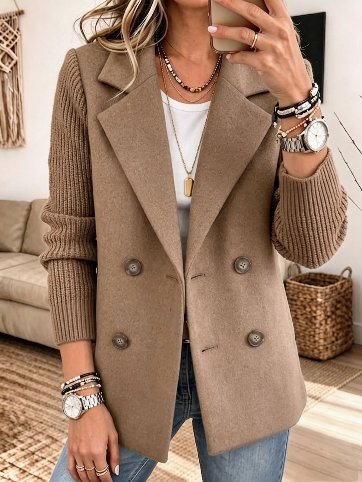 Blazer Carla - Caqui