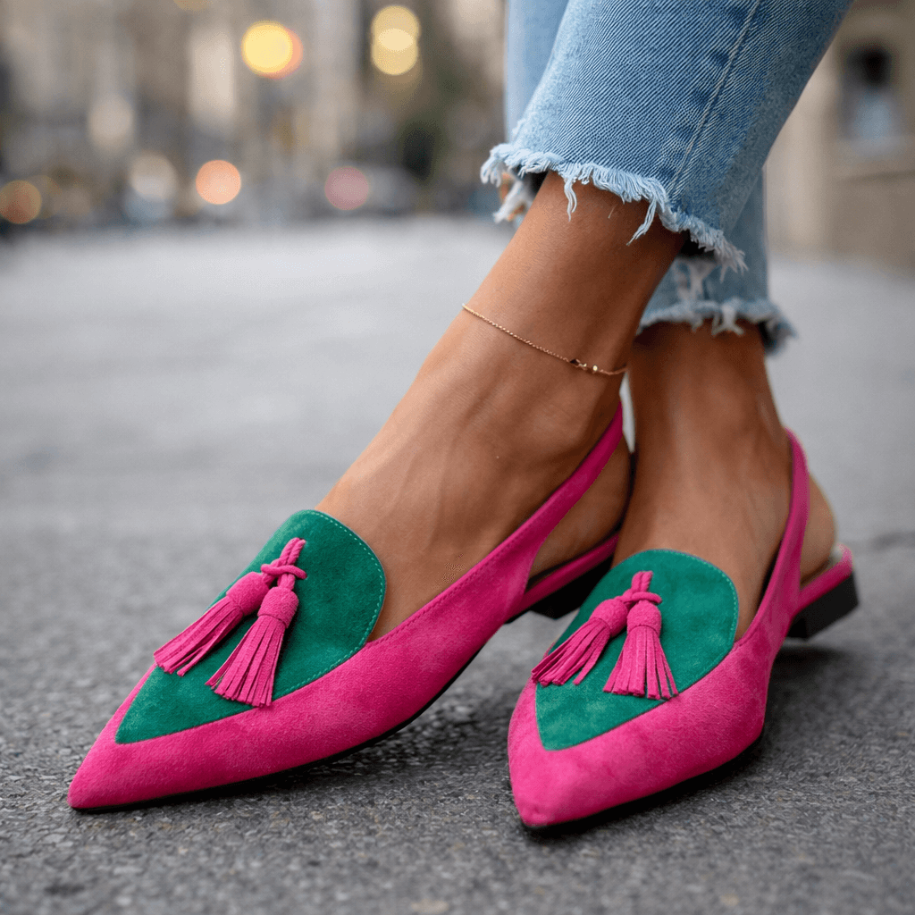 Élodie | Sandalias elegantes con borlas