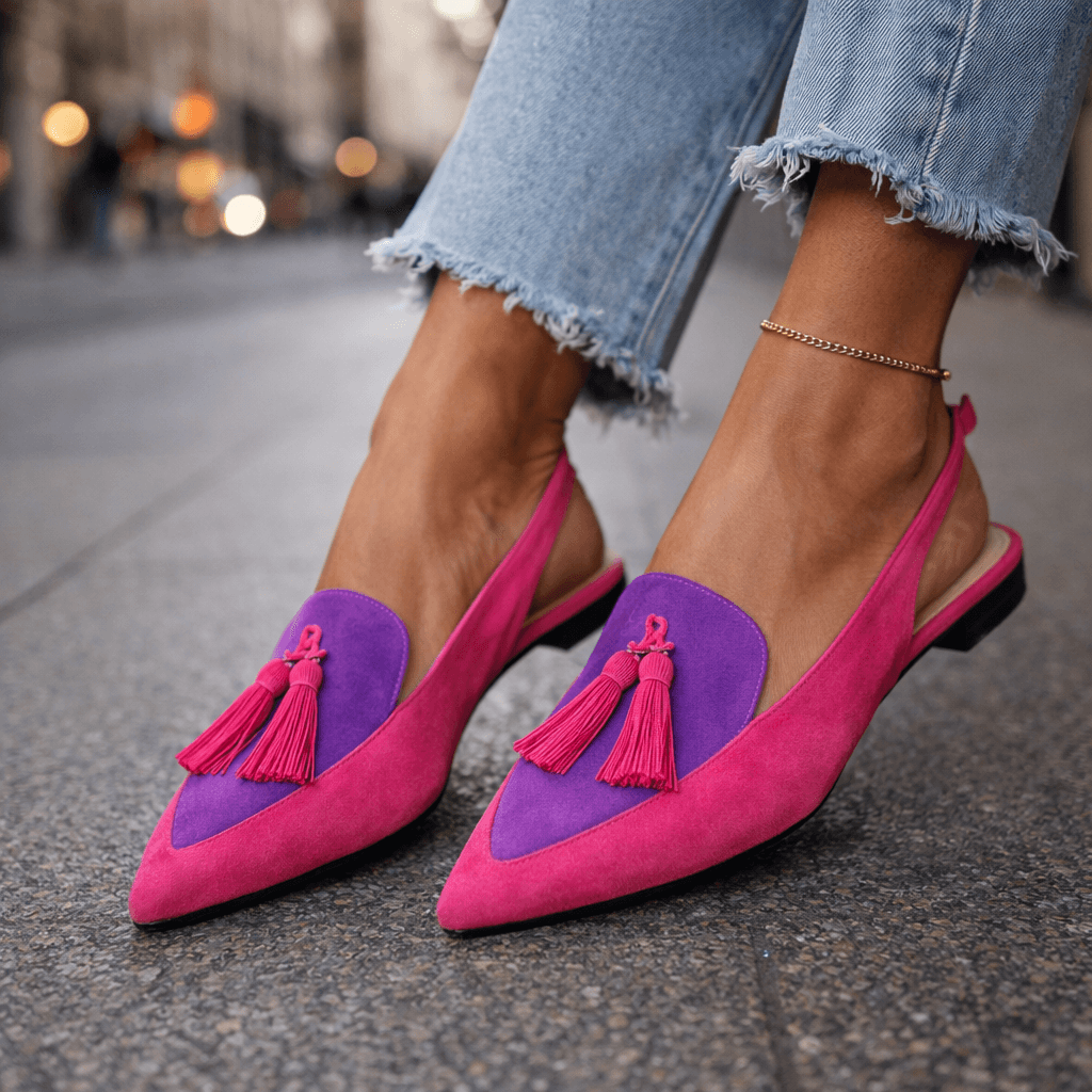 Élodie | Sandalias elegantes con borlas