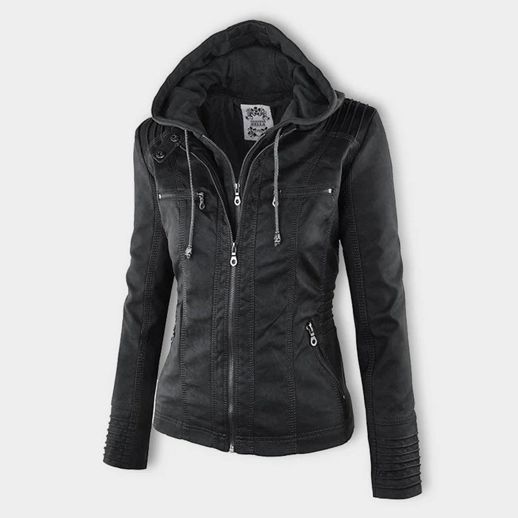 Chaqueta de piel Flavia