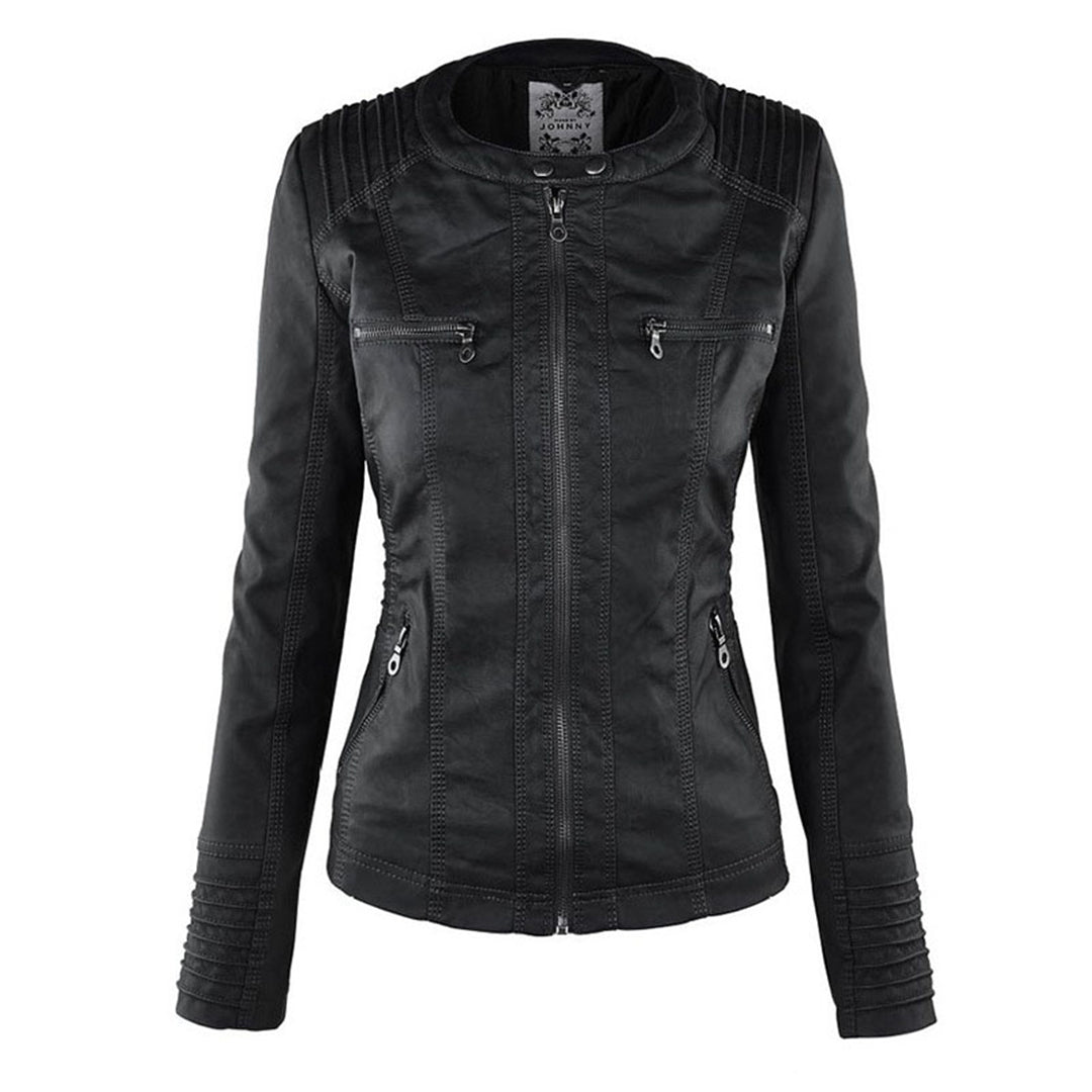 Chaqueta de piel Flavia