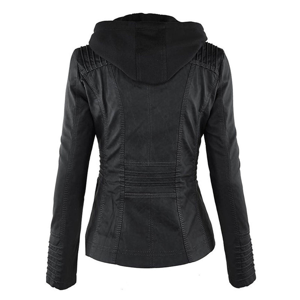 Chaqueta de piel Flavia