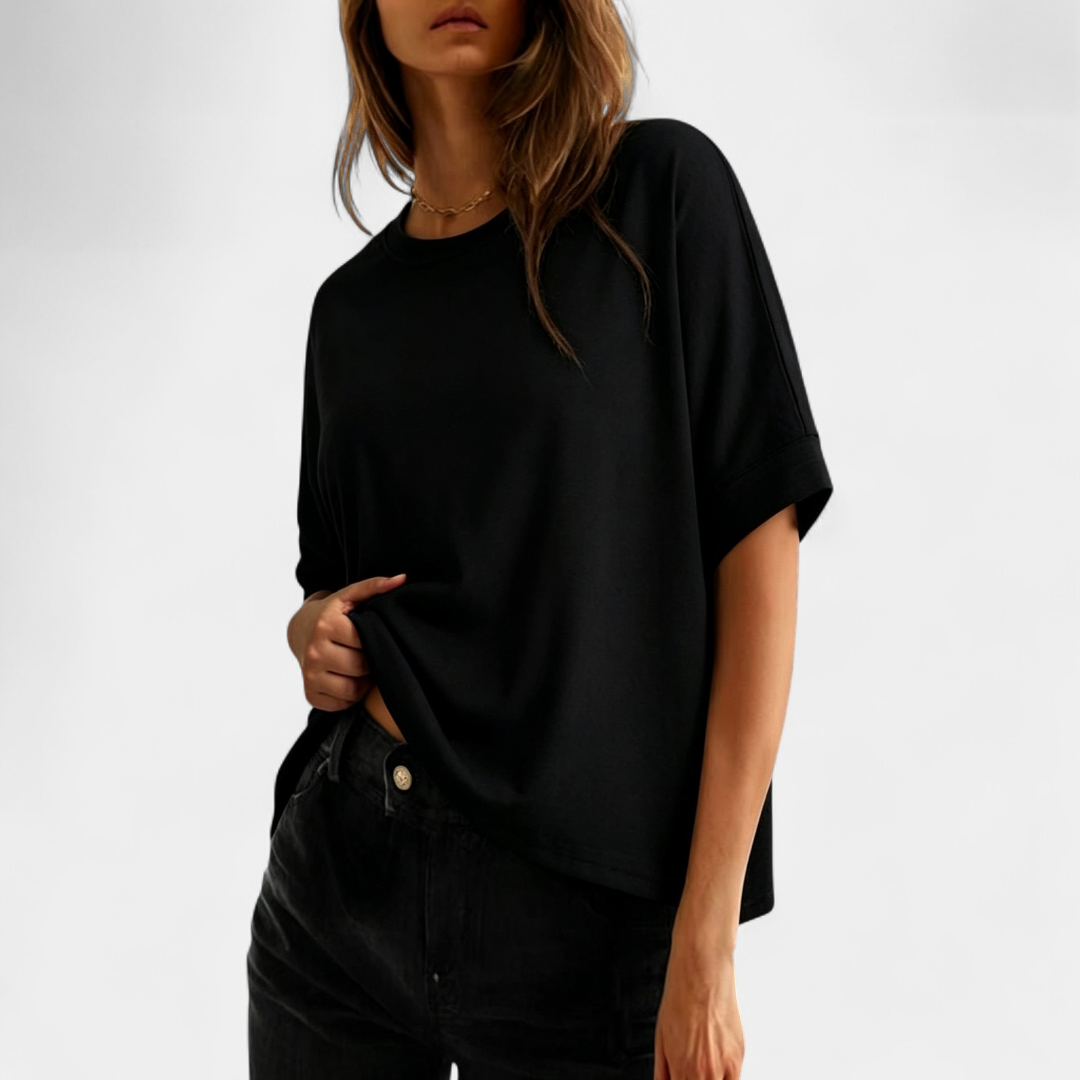 GEMMA™ – Camiseta de algodón relajada para el día a día