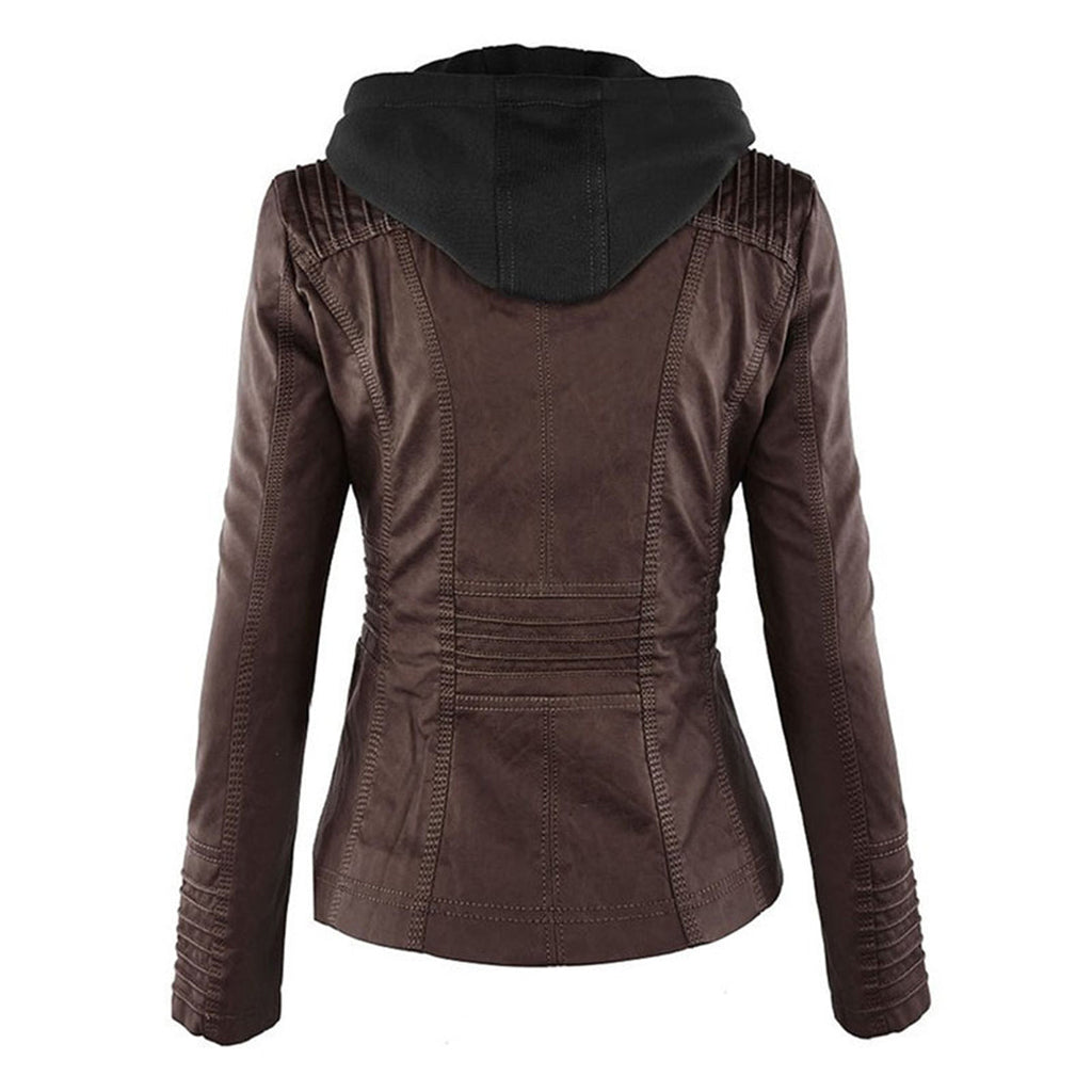 Chaqueta de piel Flavia