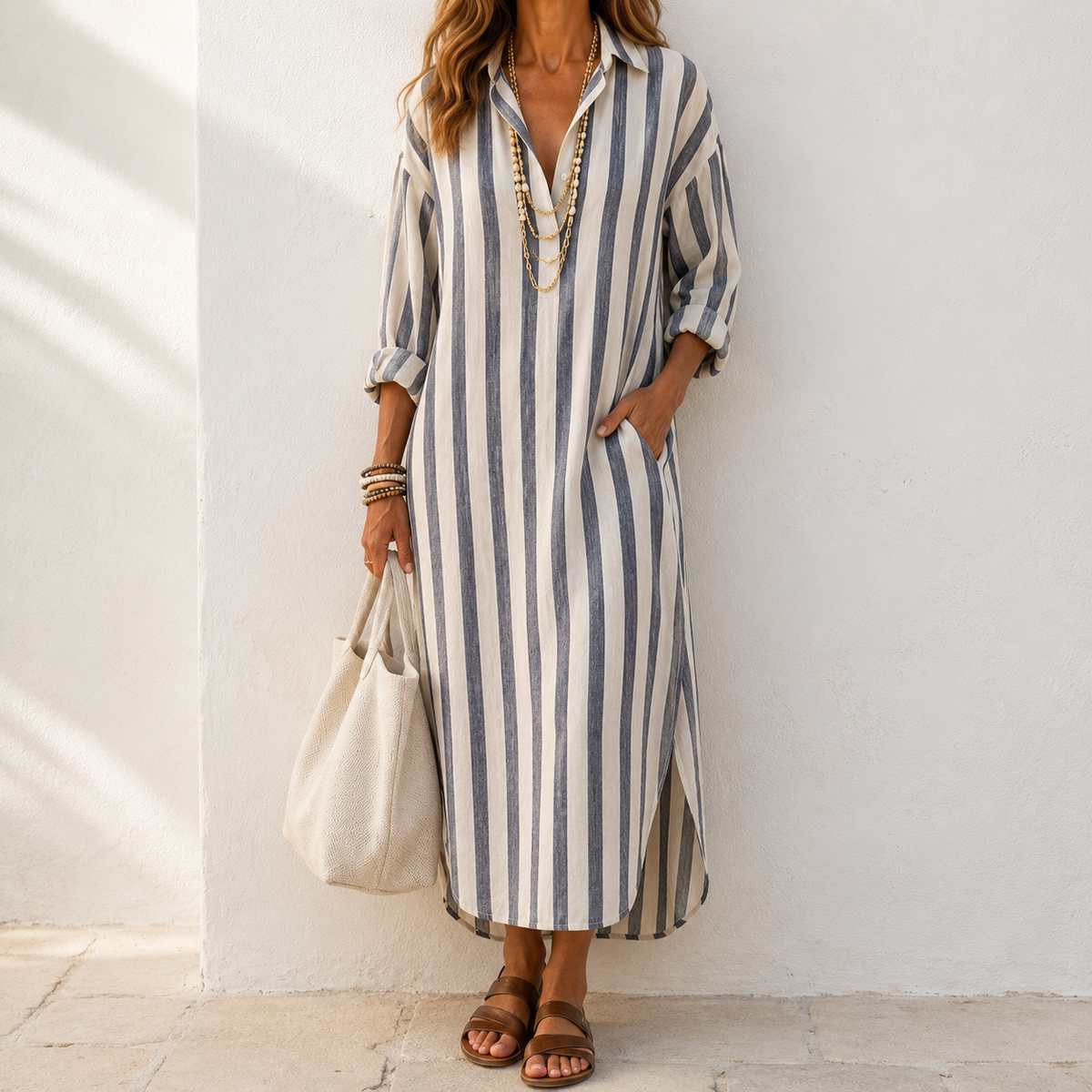 Naomi | Vestido de rayas