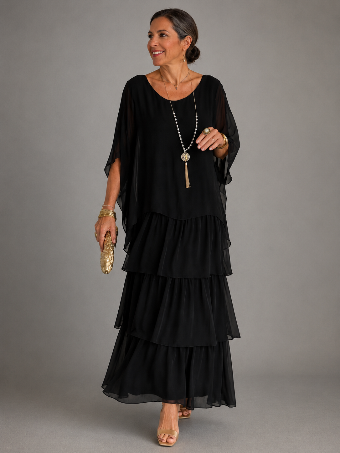 Lara™ | Elegante vestido largo y fluido