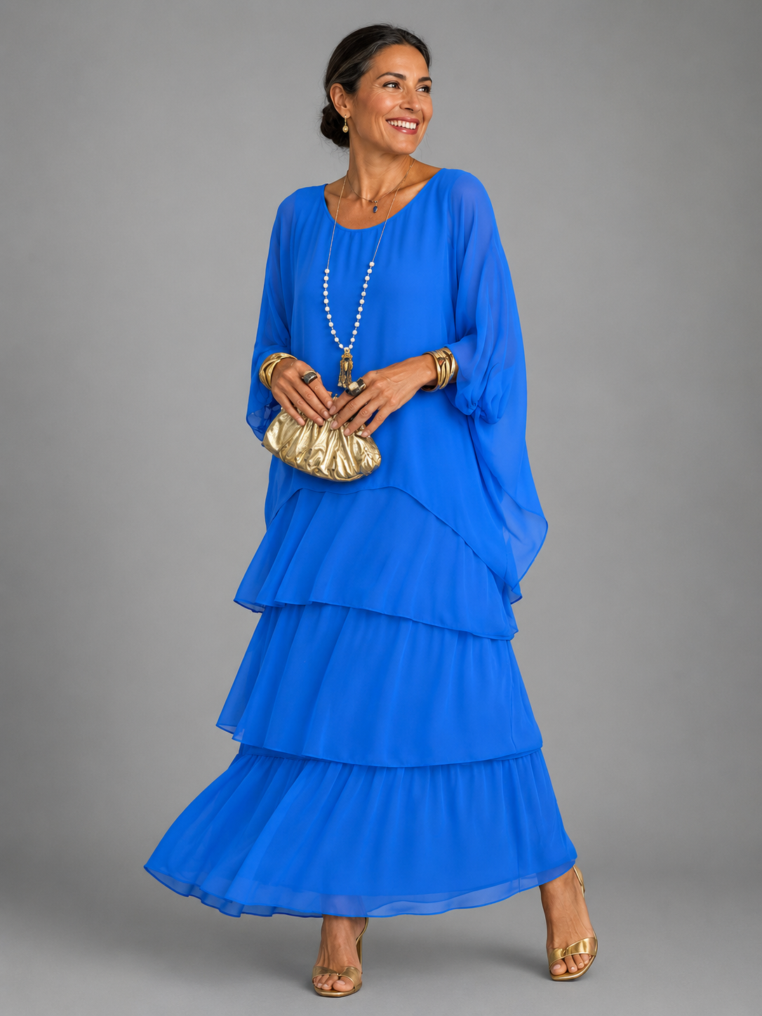 Lara™ | Elegante vestido largo y fluido