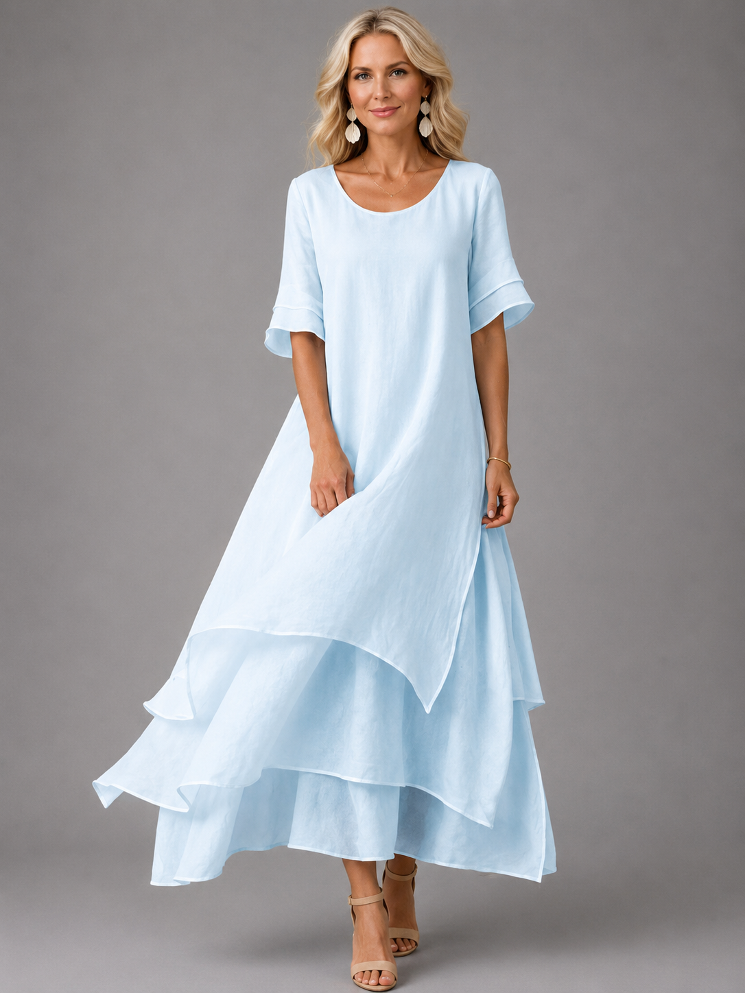 Liora | Vestido Maxi Flowing Grace