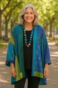 Astrid | Chaqueta drapeada elegante