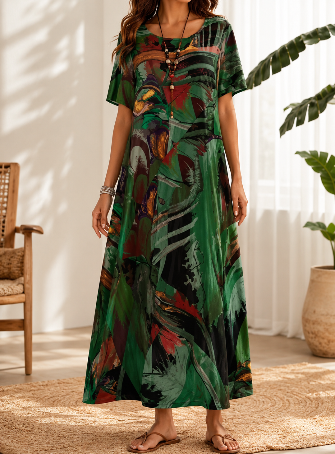 Guinevere | Vestido midi de gasa