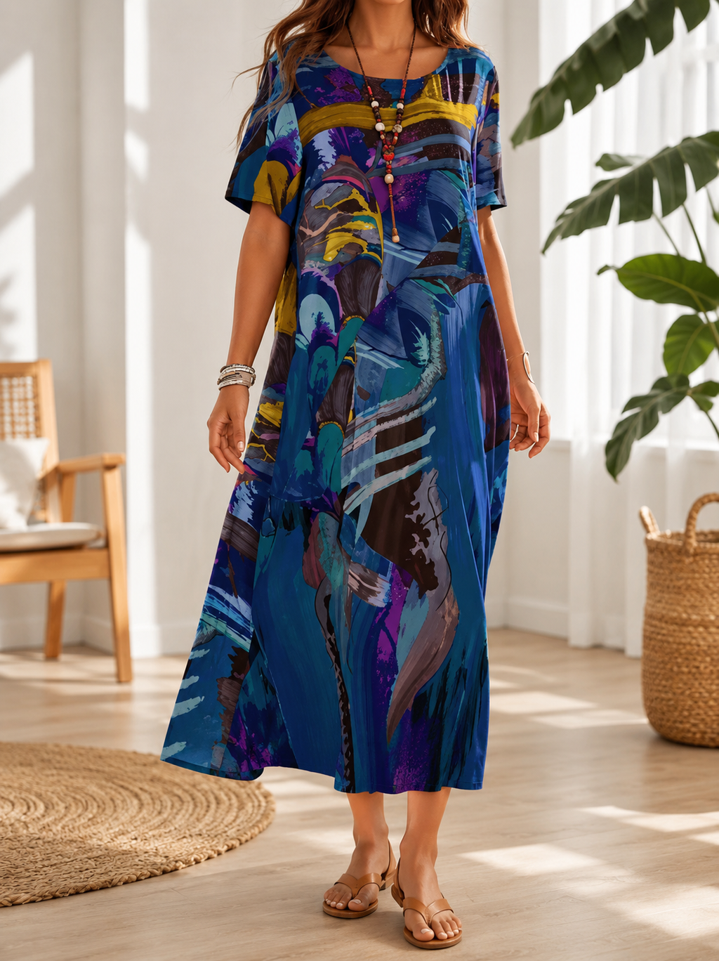 Guinevere | Vestido midi de gasa
