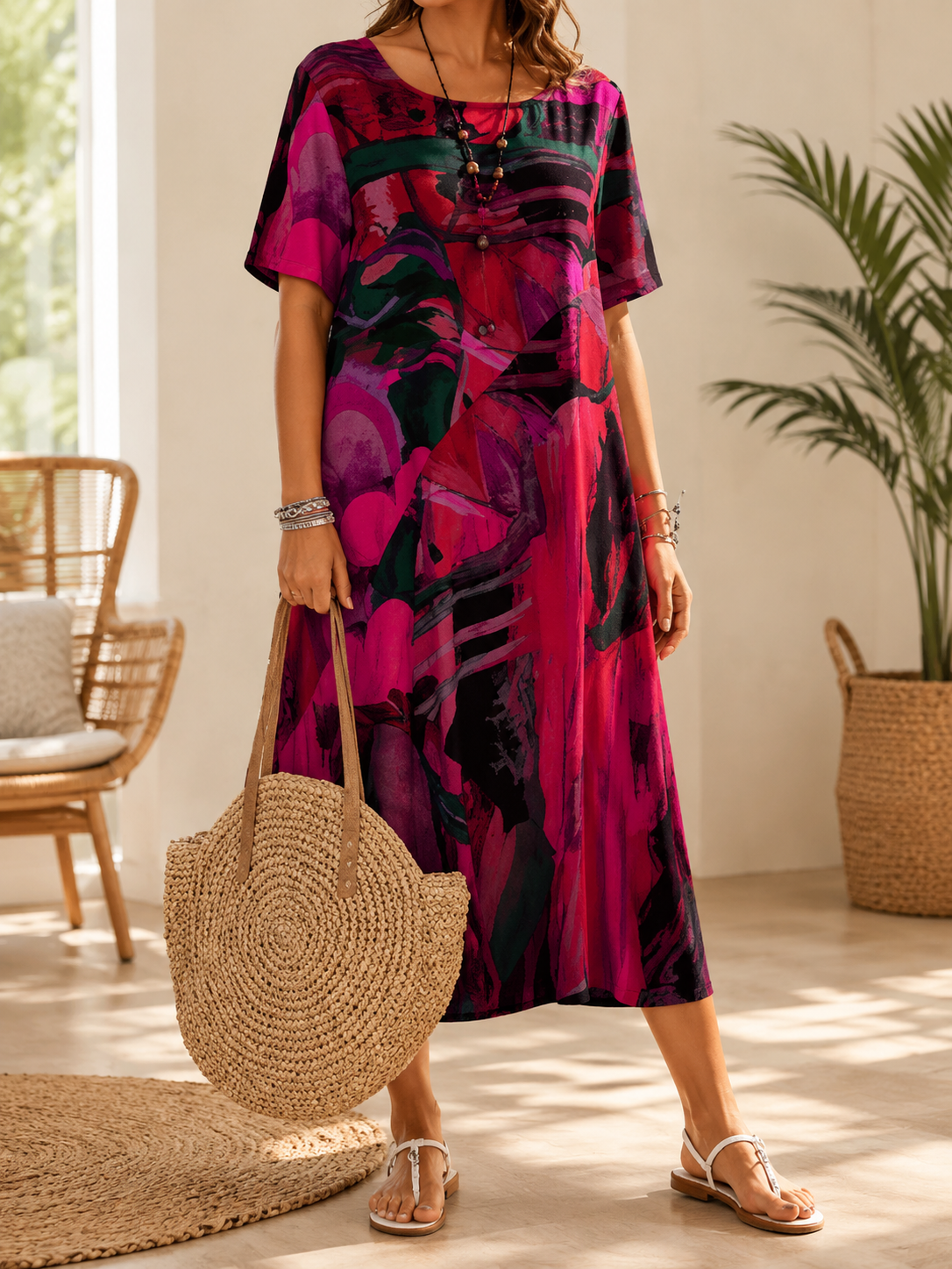 Guinevere | Vestido midi de gasa