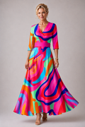 Beatrice | Vestido Maxi Fluido con Escote en V