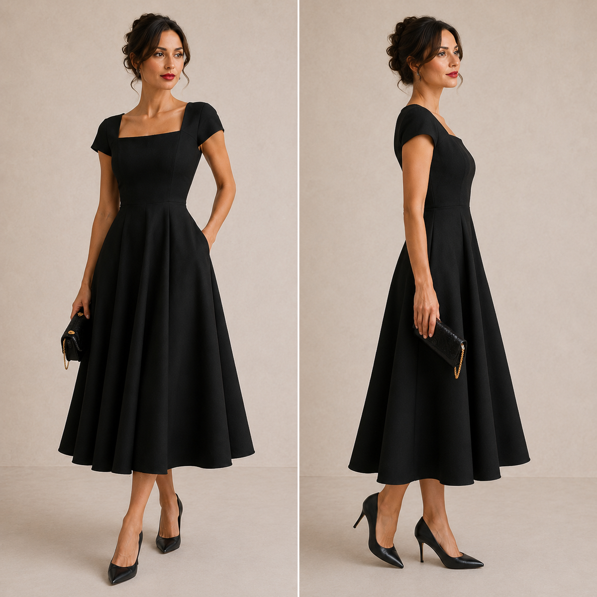 Heloise | Vestido midi de estampado floral