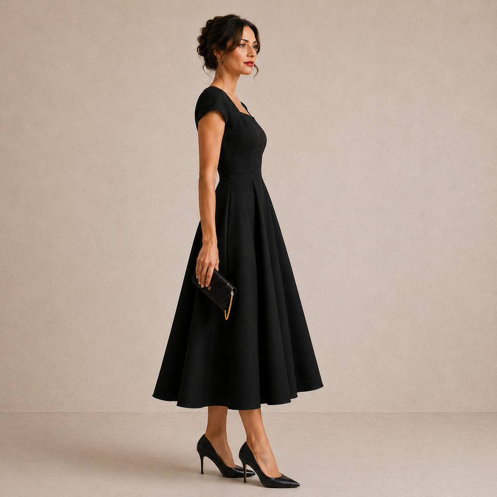 Heloise | Vestido midi de estampado floral