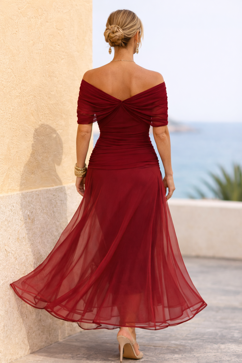 Ainsley | Vestido vaporoso