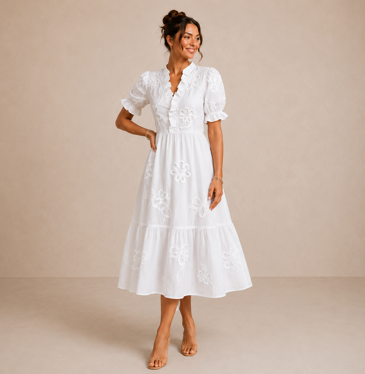 Ida | Vestido midi cruzado