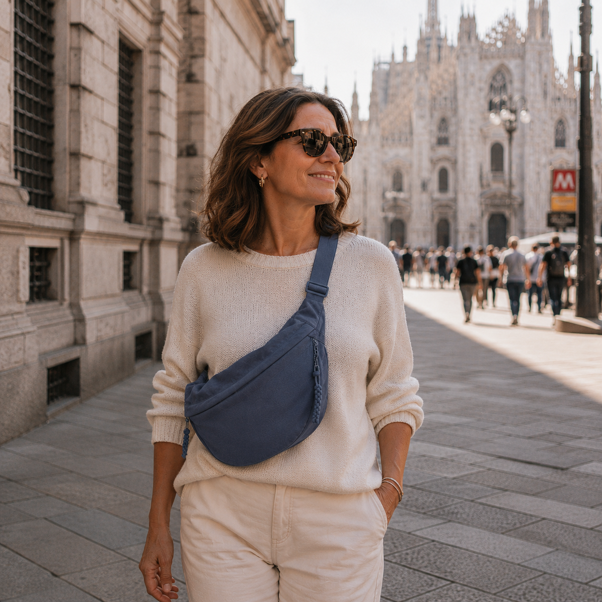 Grazia | Bolso de Hombro Azul