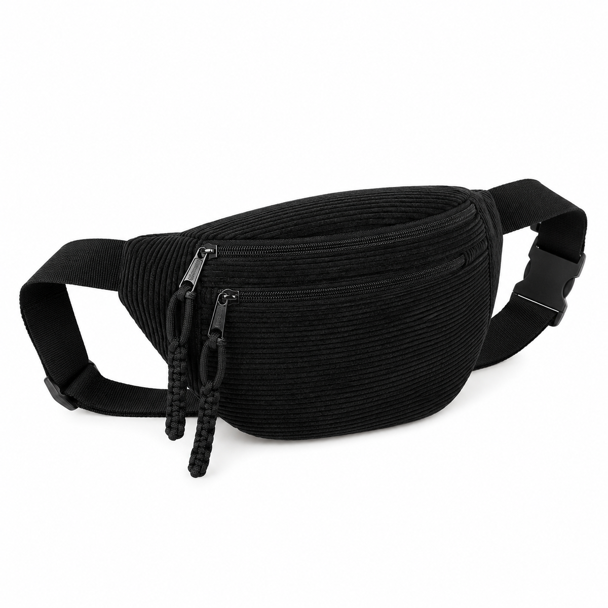 Ida bolso de hombro de pana negro