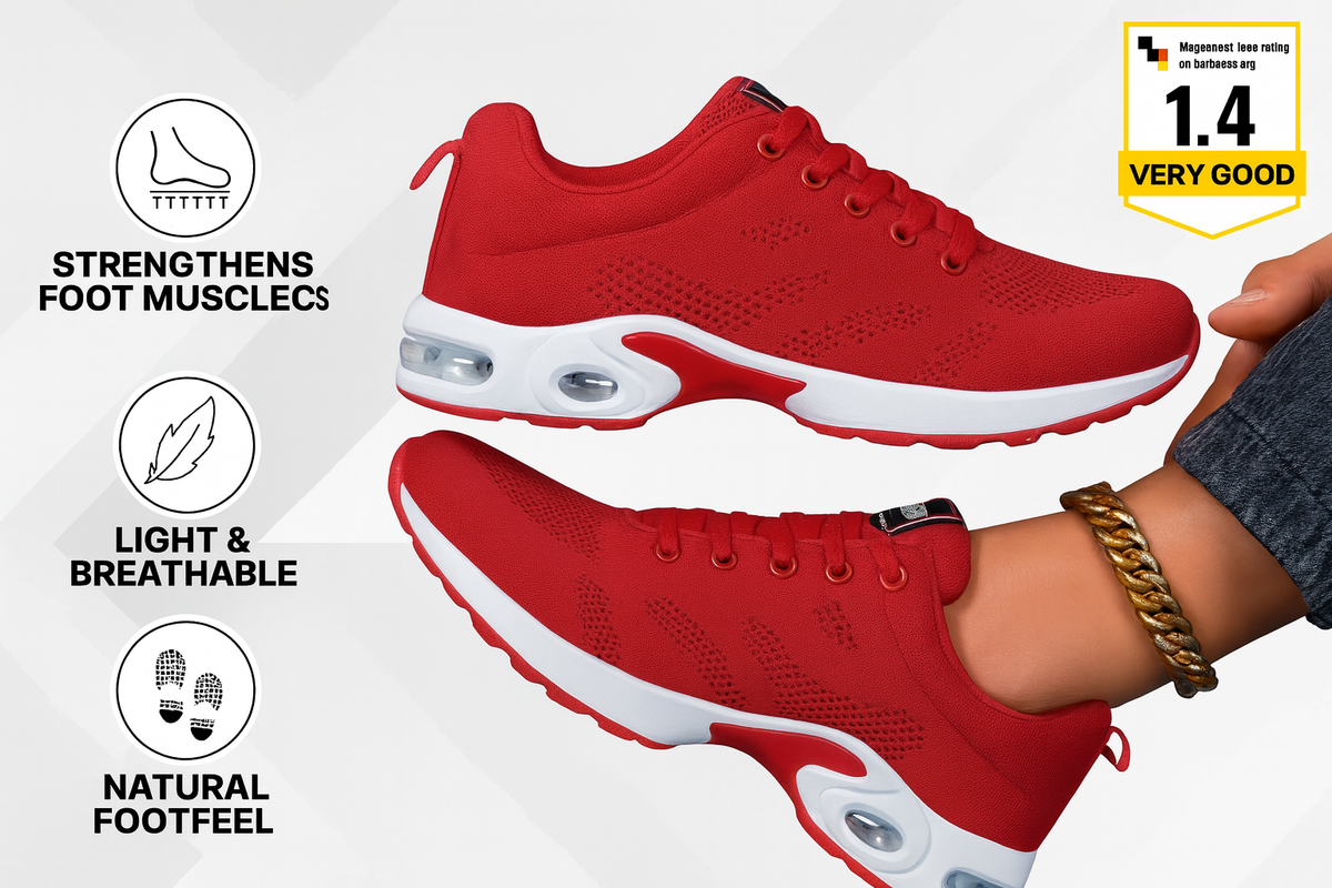 OrthoCare™: zapatos ergonómicos de mujer para caminar y aliviar el dolor