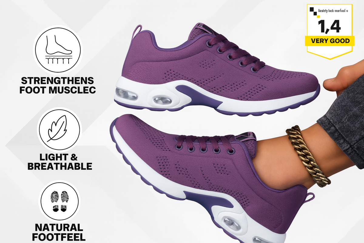 OrthoCare™: zapatos ergonómicos de mujer para caminar y aliviar el dolor