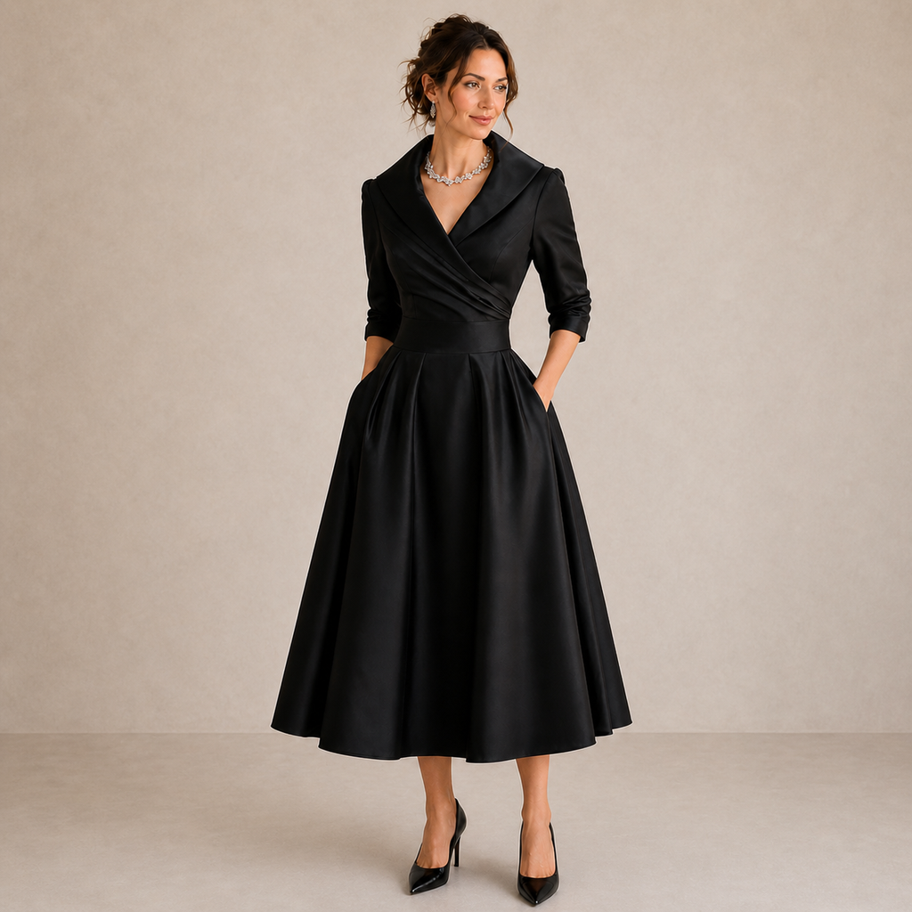 Ffion | Vestido midi entallado