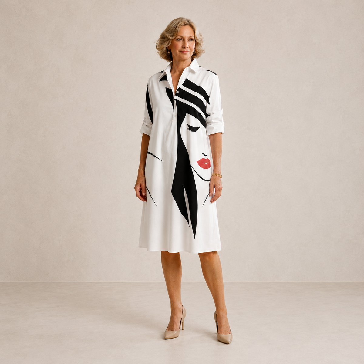 Rhiannon | Vestido midi vaporoso